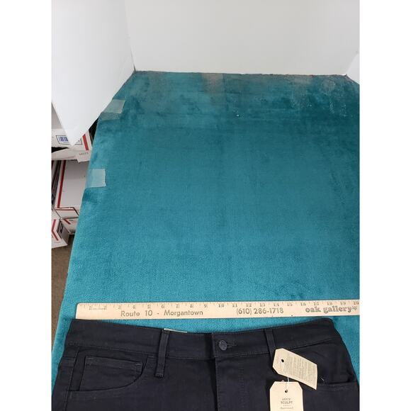 Levis 720 Jeans Size 18 Womens Black Pants Stretch Denim High Rise Skinny NWT - Picture 13 of 16